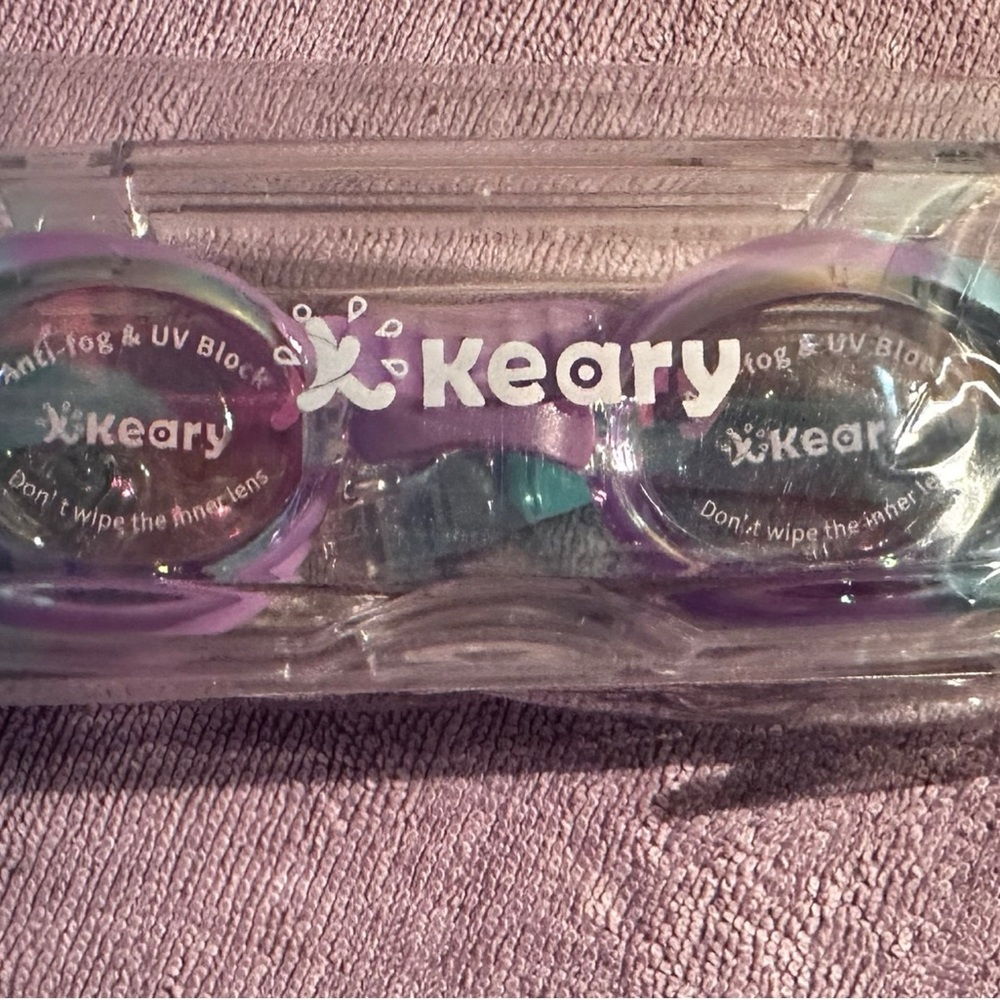 Keary Swim Goggles with Anti-Fog UV Protection